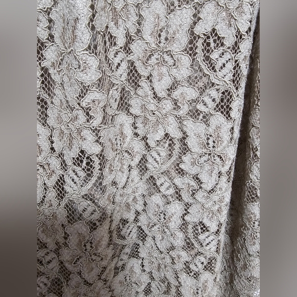 Wilfred | Aritzia Olive Green- Silk Mesh Floral Lace Tank Top Size XXS - Picture 2 of 4